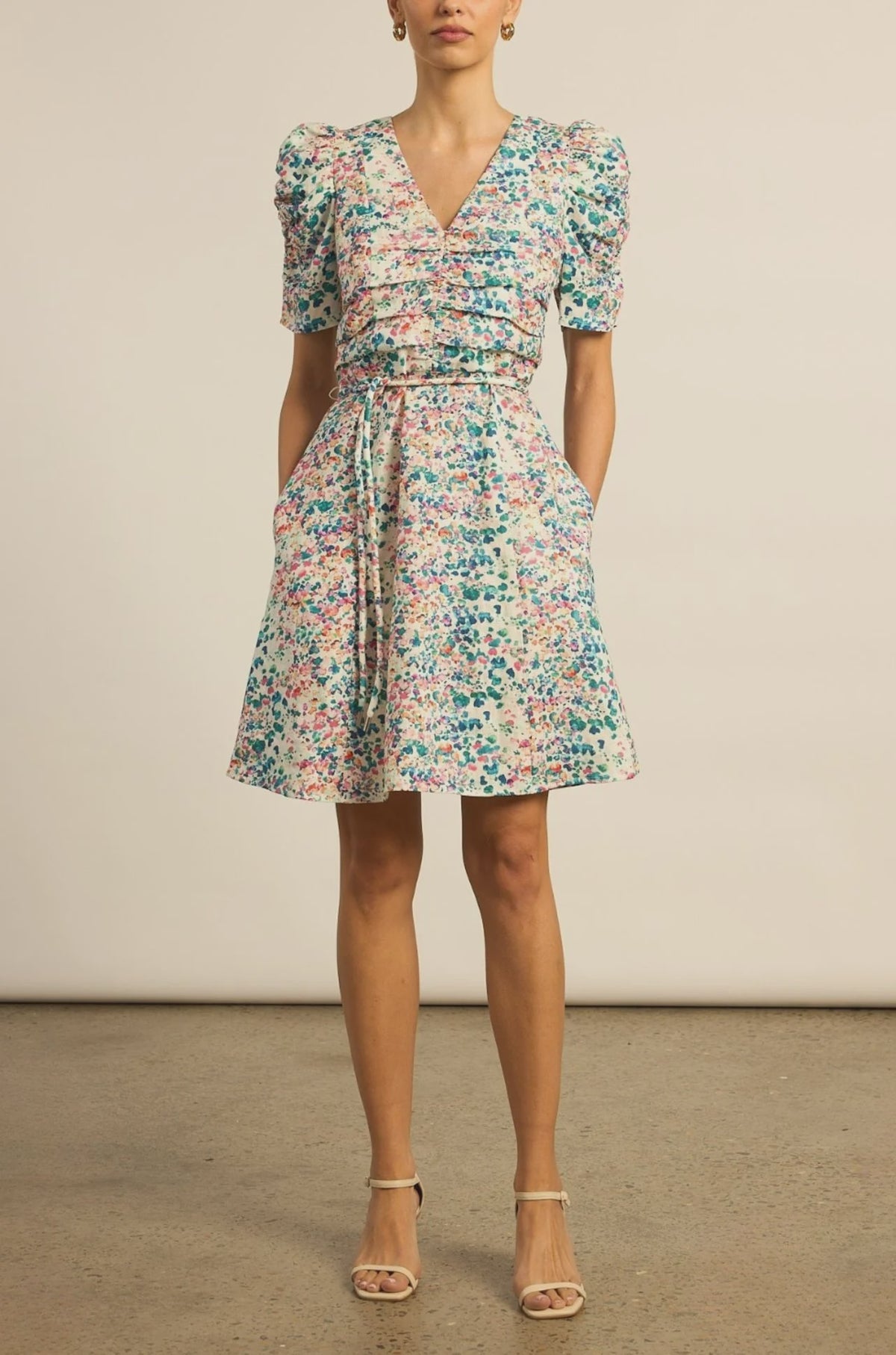 Mirage Dress-Marble