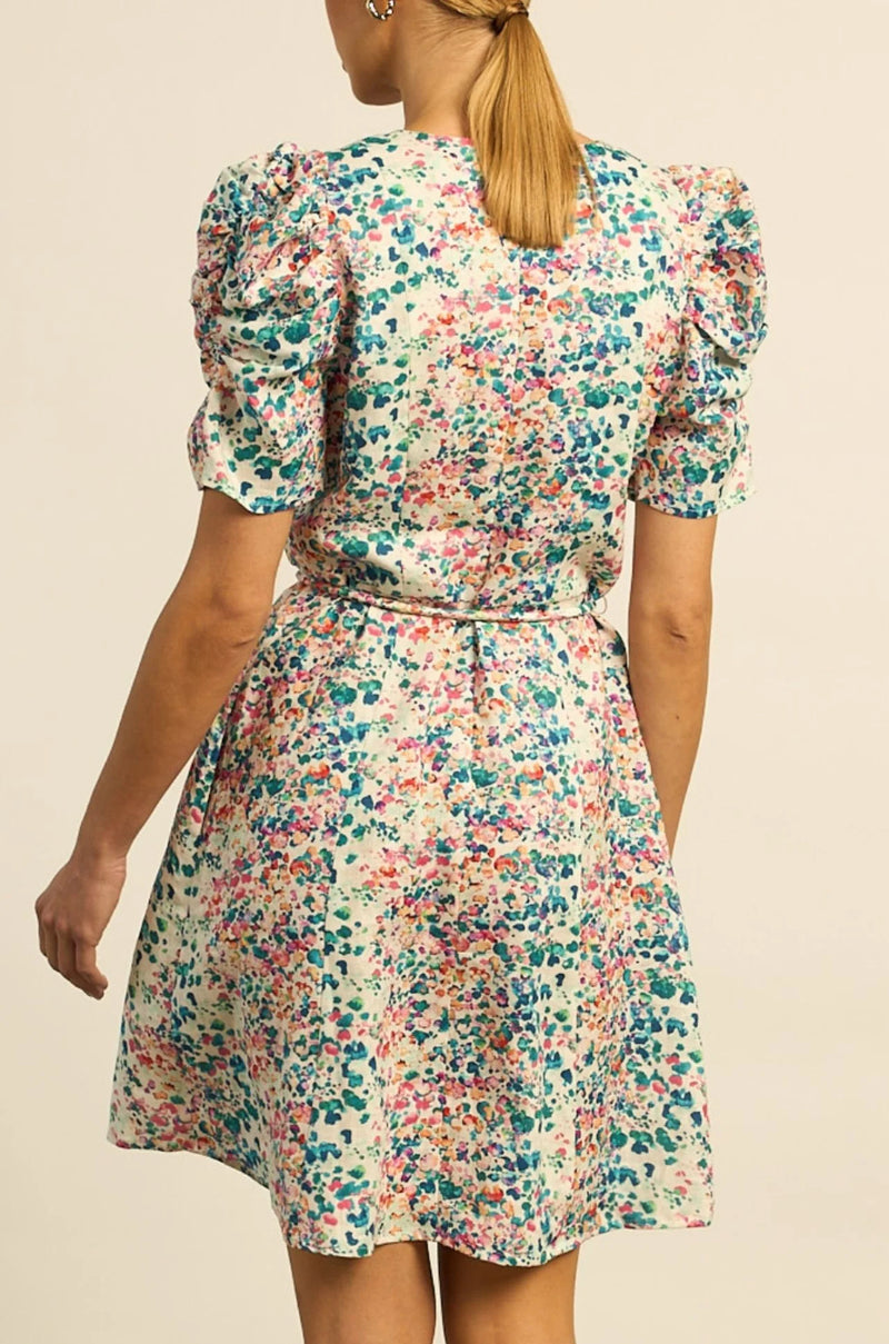 Mirage Dress-Marble