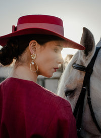 Claudia Earrings/ Gold Plated