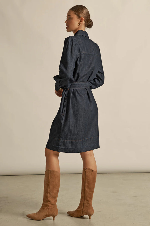 Opal Dress- Dark Denim