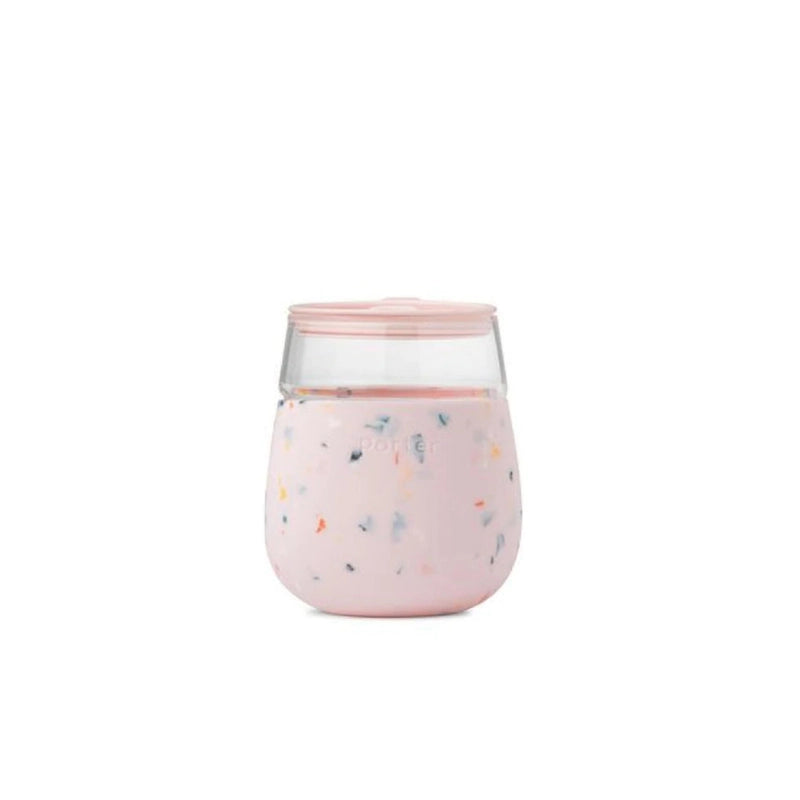 Porter Glass Tumbler Terrazzo 444ml Blush