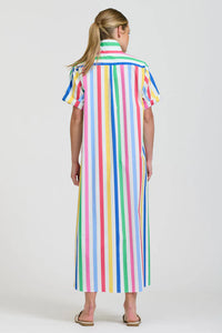 The Lucy Dress- Fiesta Stripe