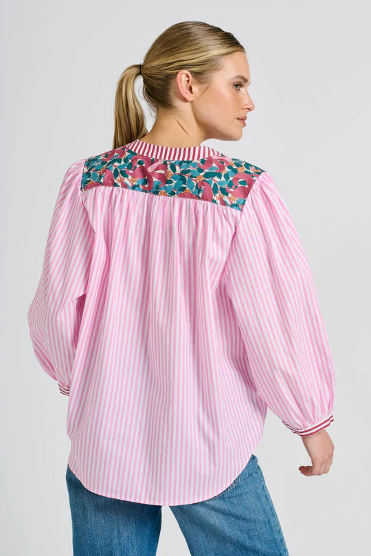 The Mary Shirt- Pink Combo