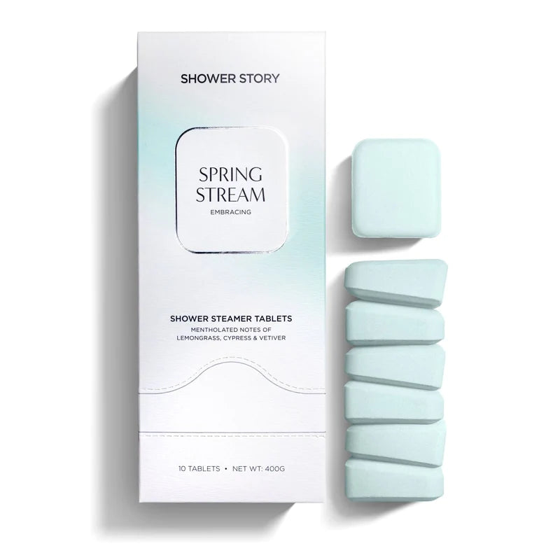 Spring Stream - Embracing Lemongrass Shower Steamer 10pk