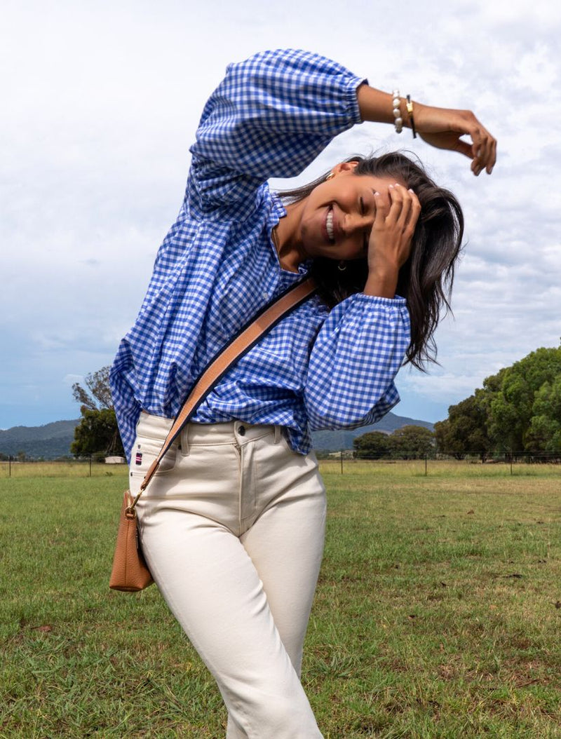 Kell Shirt / Blue Gingham