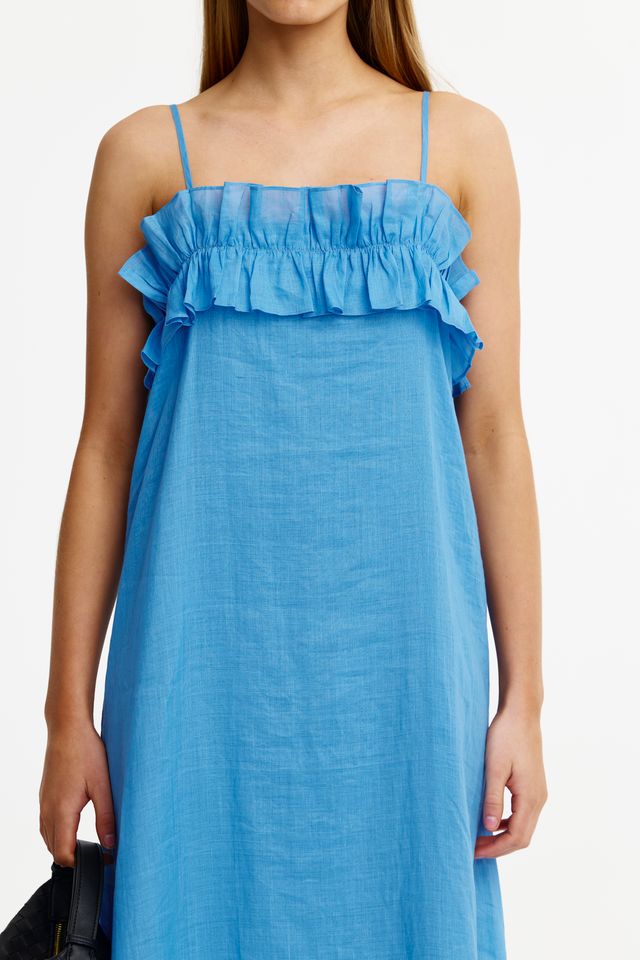Lola Dress - Blue Azure