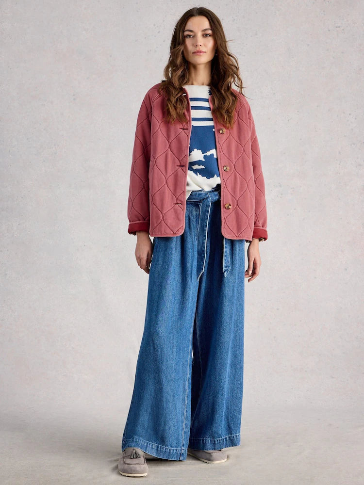 Anya Jersey Quilted Jacket
