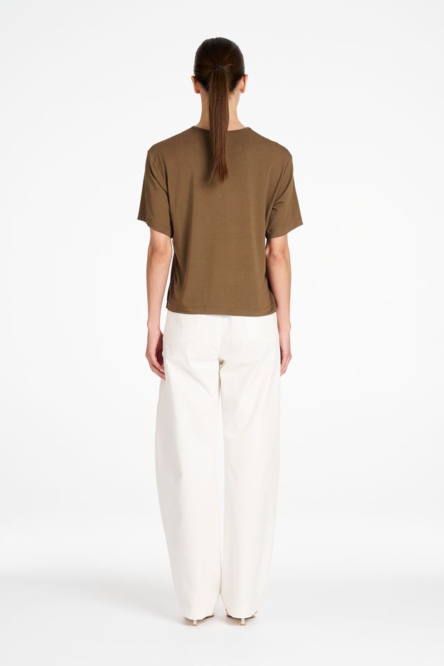 Box Tee - Umber
