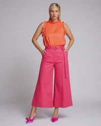 Chiara Trousers - Raspberry