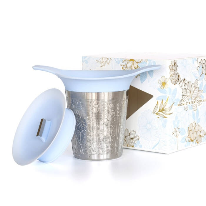 Tea Basket Infuser Blue