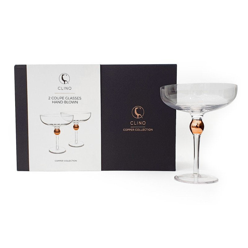 Coupe Cocktail Glasses Set of 2