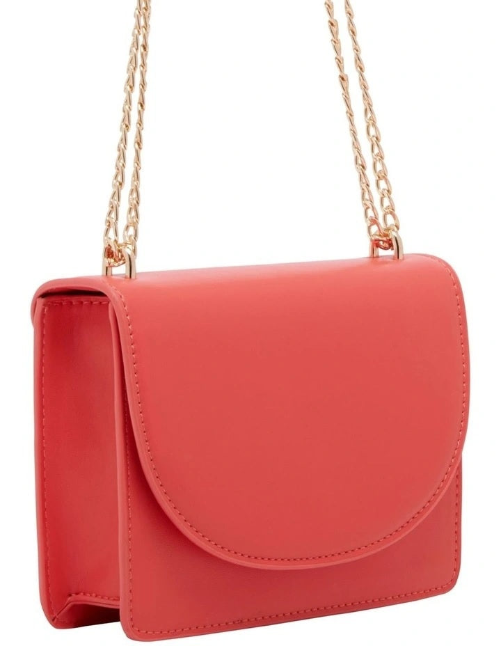 Emma Mini Shoulder Bag - Coral