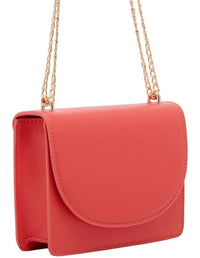 Emma Mini Shoulder Bag - Coral