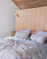 Seaside Stripe / Queen Flat Sheet