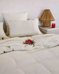 Cloud Dancer / King Flat Sheet