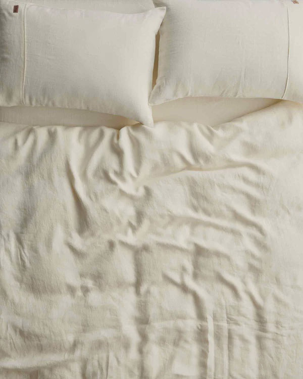 Cloud Dancer Linen Pillowcases 2p