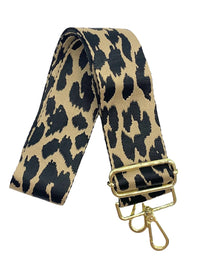 Webbing Bag Strap Leopard