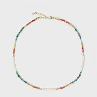 Moana Gemstone & Pearl Necklace