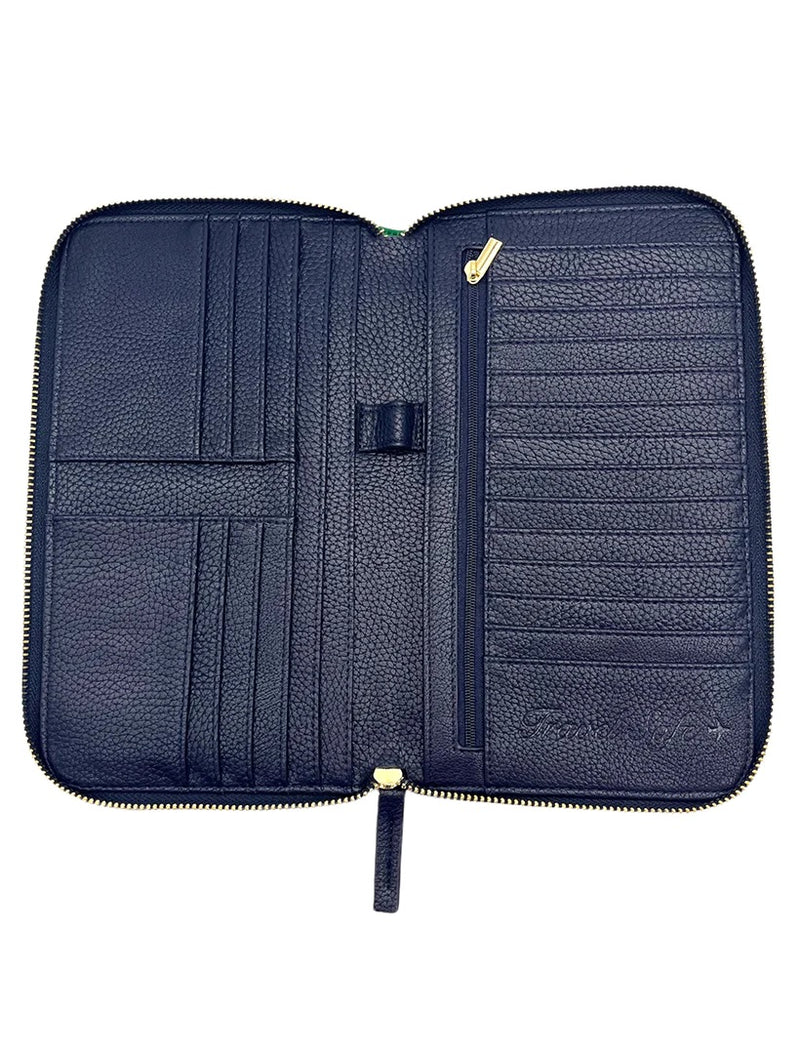 Marriana Travel Wallet - Navy