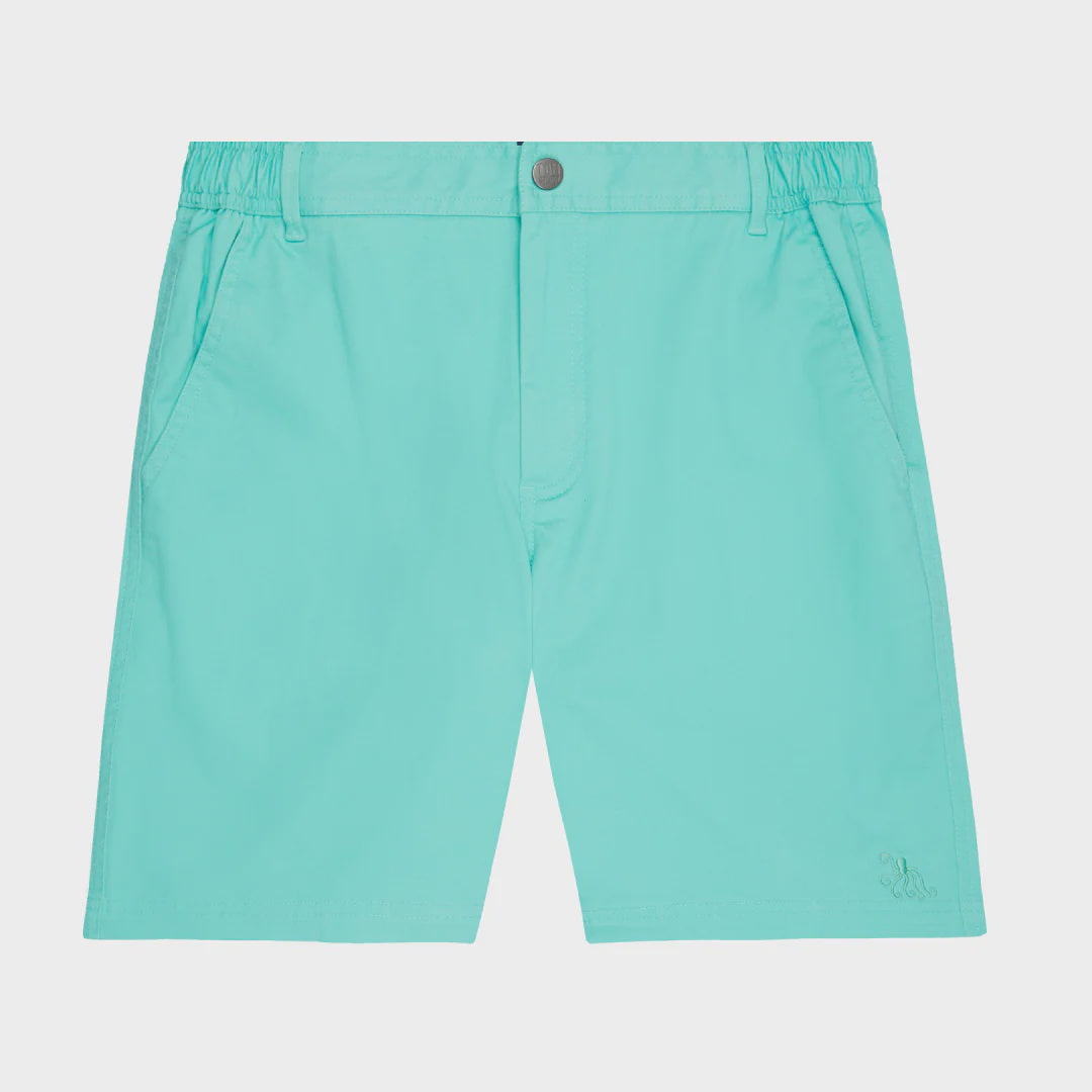 Cotton Shorts - Turquoise Sea