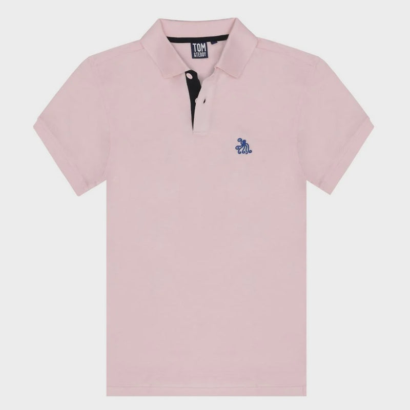 Polo Shirt - Pastel Pink