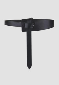 Katya Leather Belt - Black