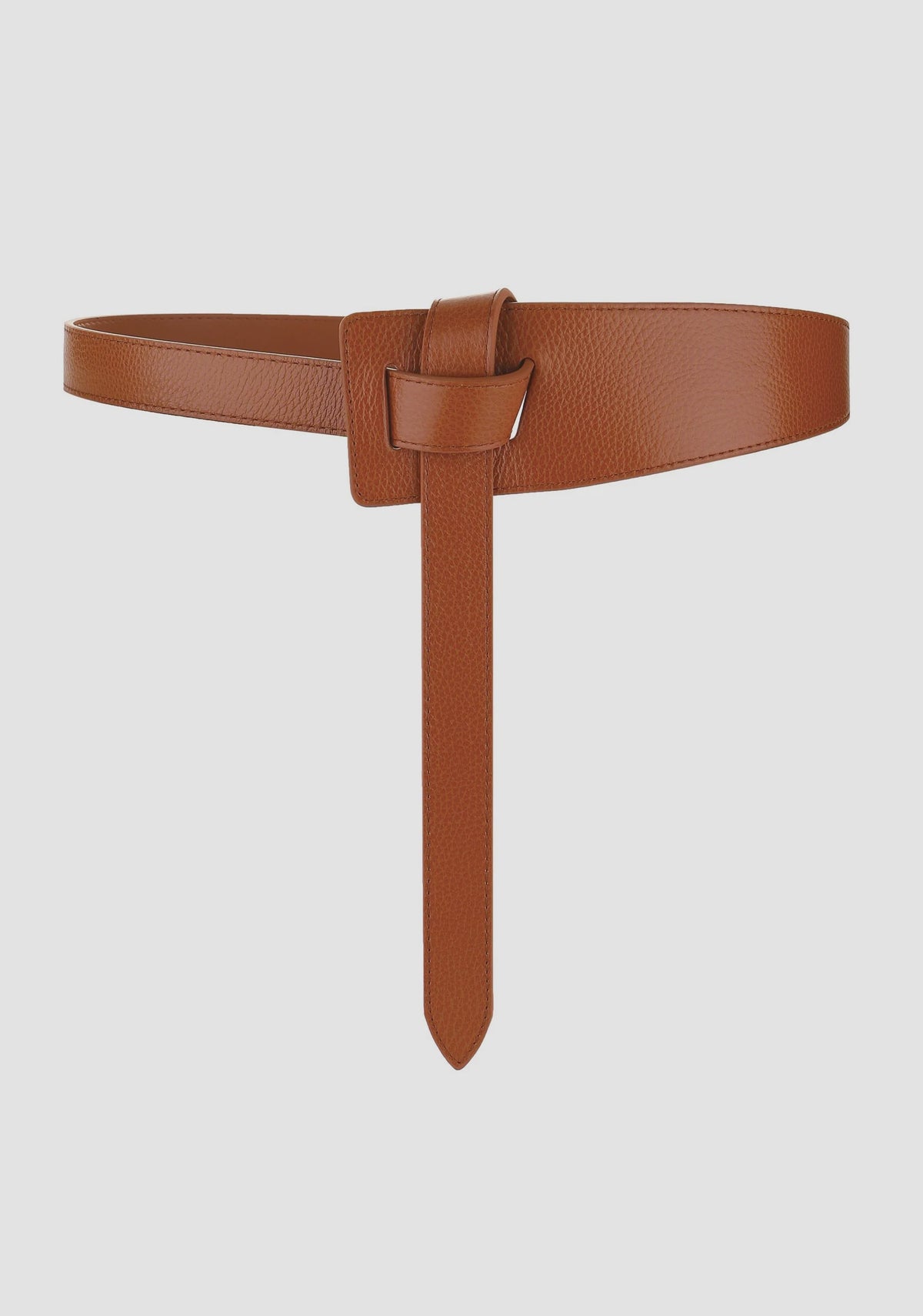 Katya Leather Belt - Tan