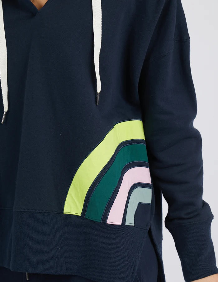 Over The Rainbow Hoodie - Navy