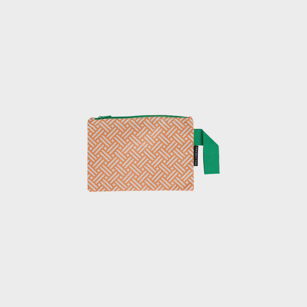 Rattan Mini Zip Pouch