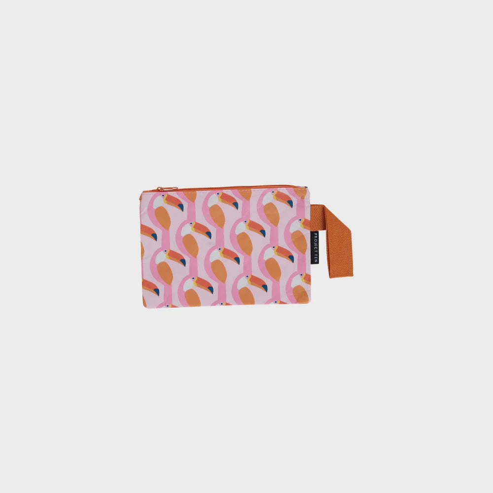 Toucan Mini Zip Pouch