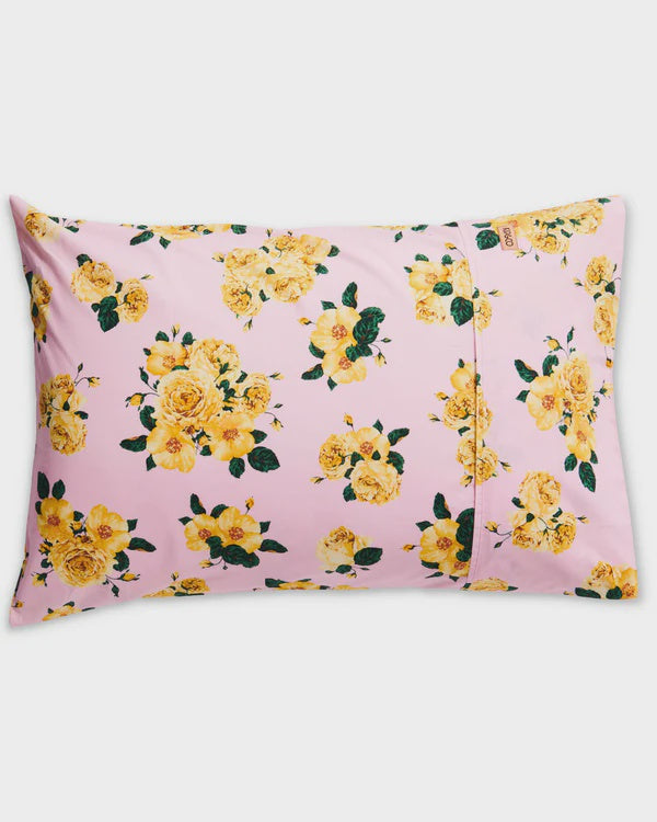 Rosie Posie Organic Cotton Standard Pillowcases 2pk