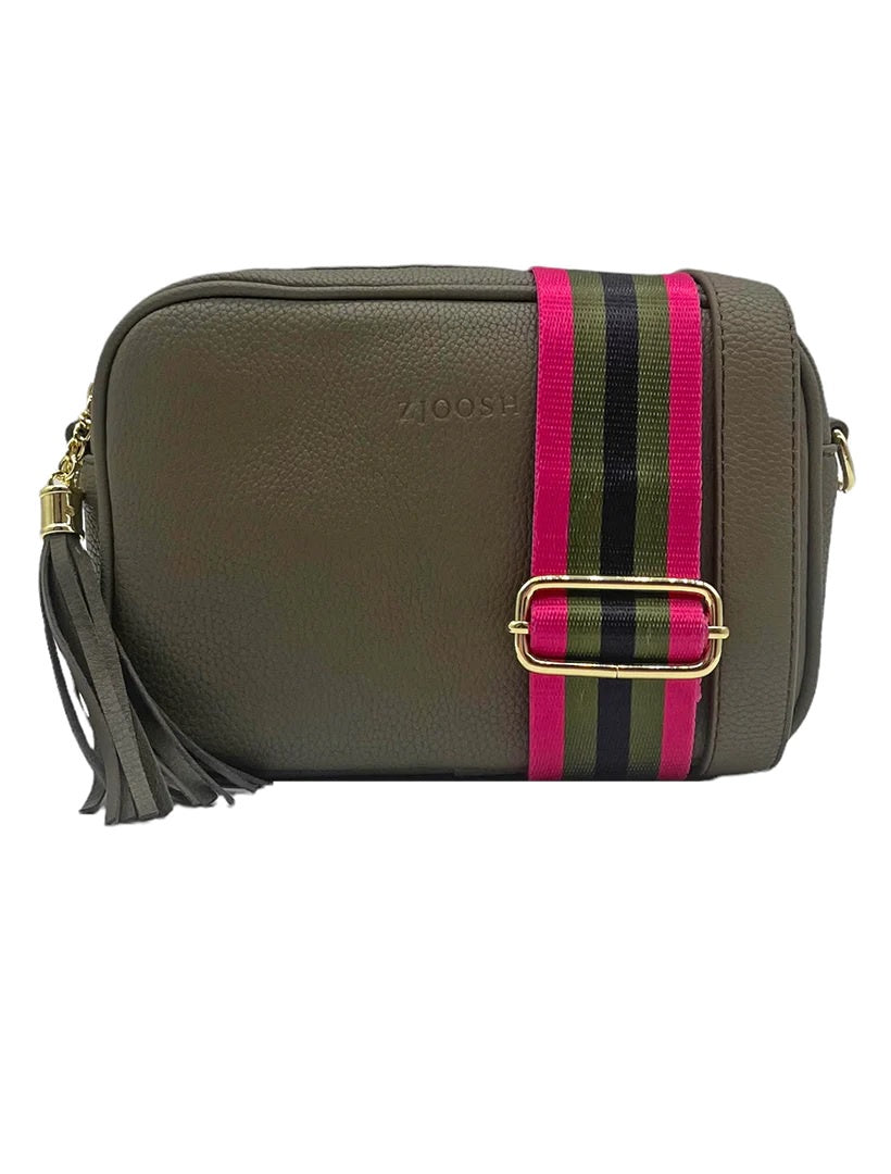 Ruby Sports Cross Body Bag Khaki