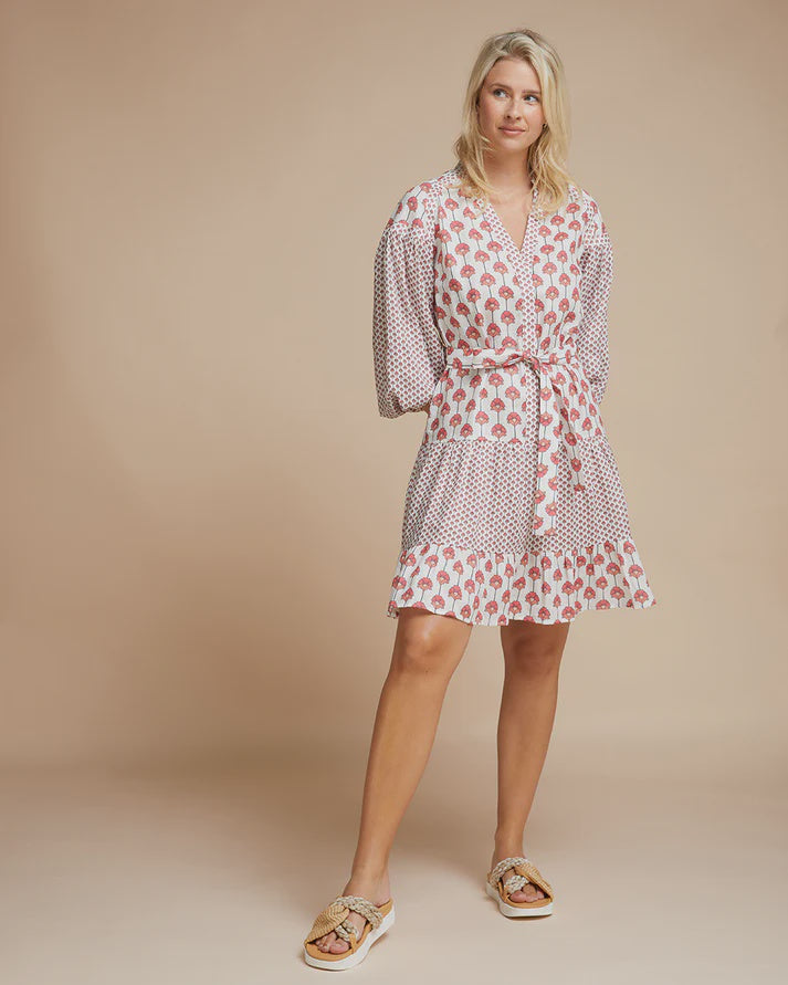 Sardinia Mini Dress - Stem Floral