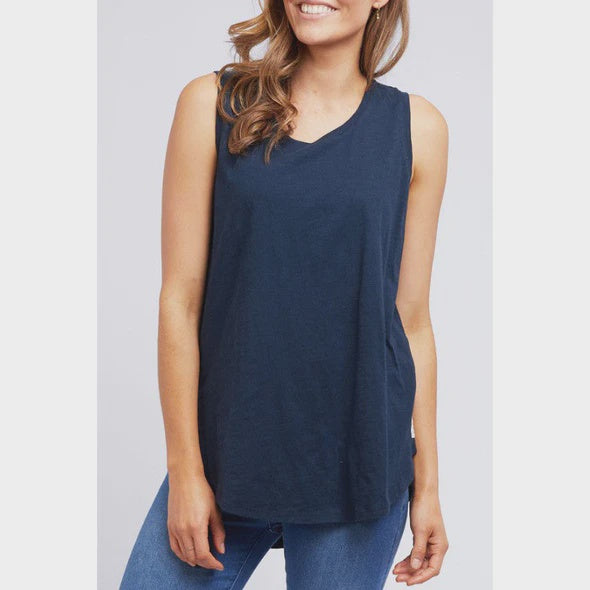 Navy Scoop Tank