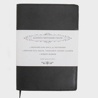 A5 Leather Jacket Notebook Black