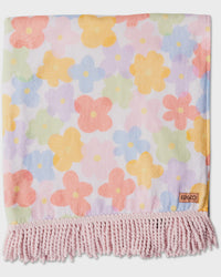 Paper Daisy Bath Sheet