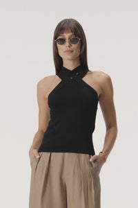 Mancuso Knit Top - Black
